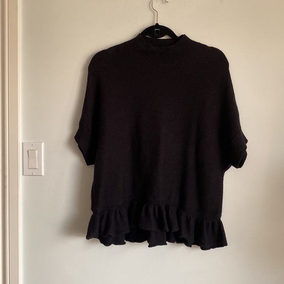 Kate Spade mock neck short sleeve knit top - Picture 9 of 13